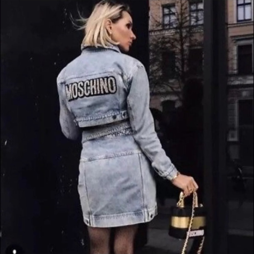 ๐ป H&MOSCHINO ๐ป Denim Skirt - Picture 13 of 14